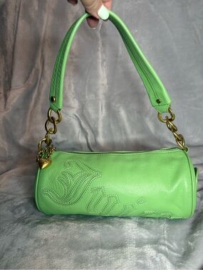 9. Juicy Couture Lime Green Shoulder Bag - Vintage Y2K